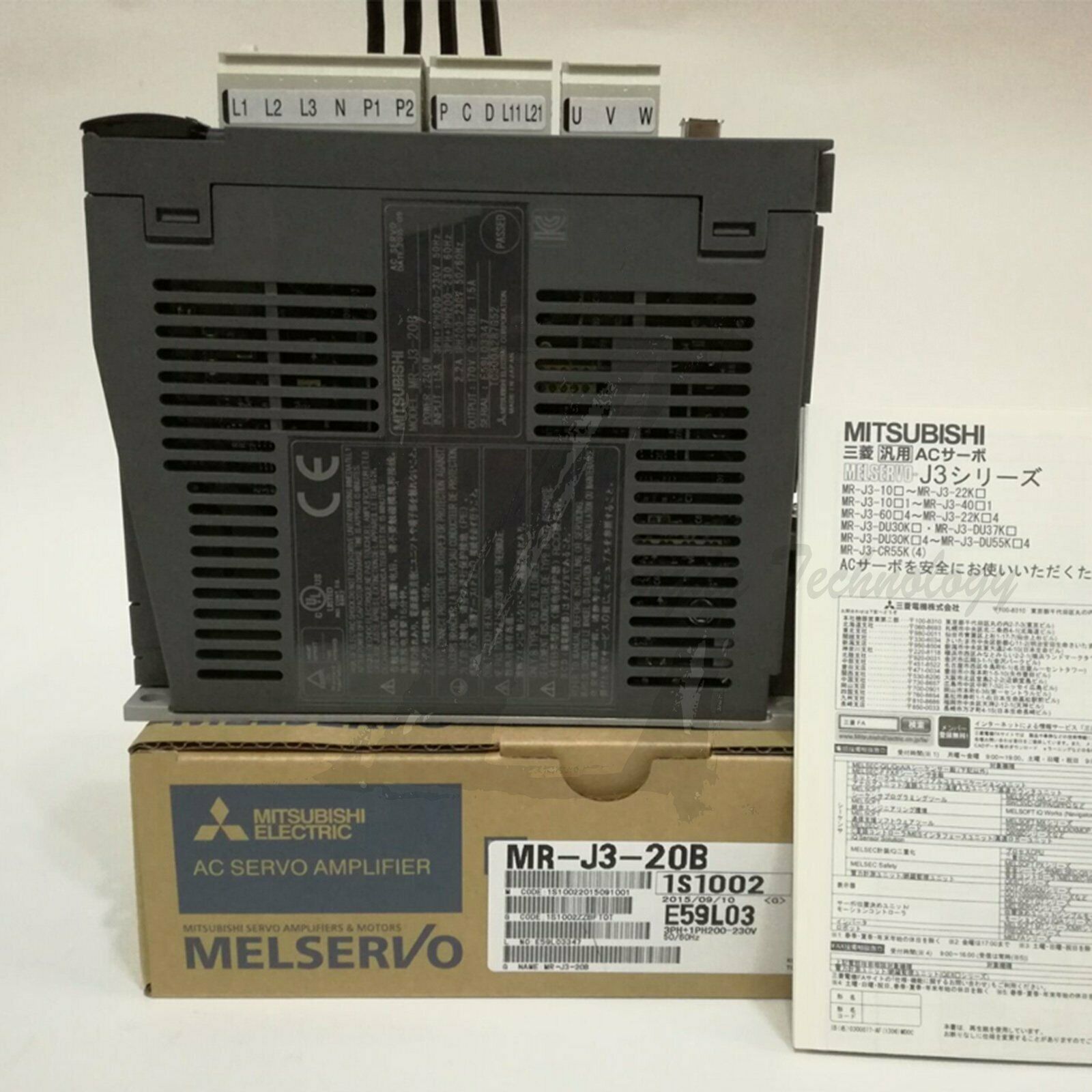 New Mitsubishi PLC MR-J3-20B Servo Driver MRJ320B - MITSUBISHI