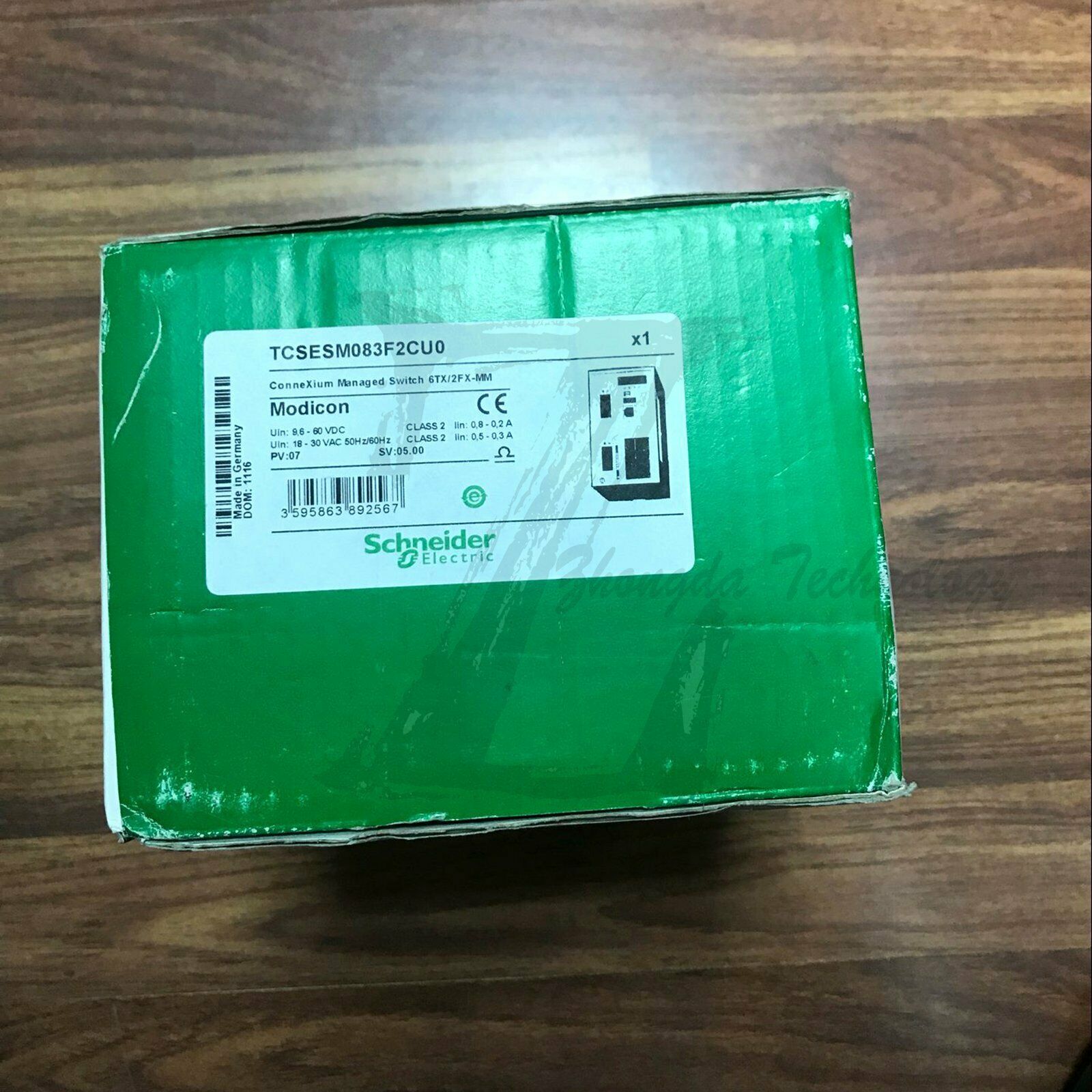 Schneider TCSESM083F2CU0 : ConneXium 6TX/2FX-MM port Ethernet switch - SCHNEIDER
