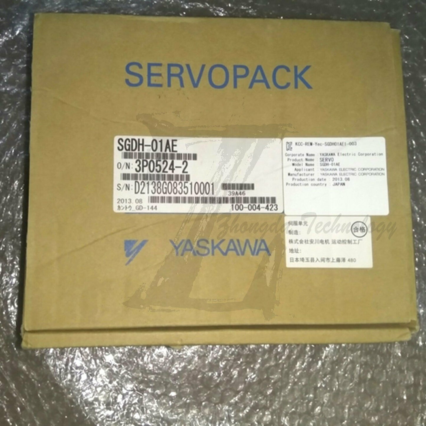 NEW Yaskawa AC Servo Drive SGDH-01AE - YASKAWA