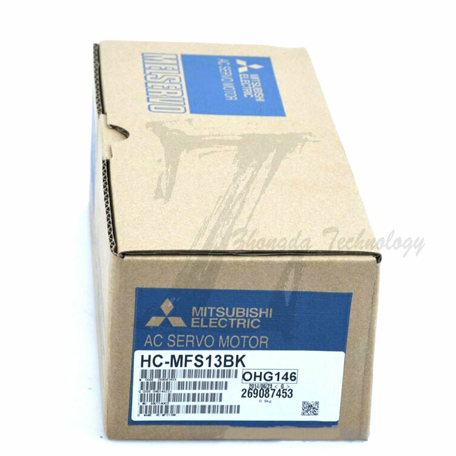 NEW Mitsubishi AC servo motor 105V 0.9A 100W 3000RPM HC-MFS13BK - MITSUBISHI