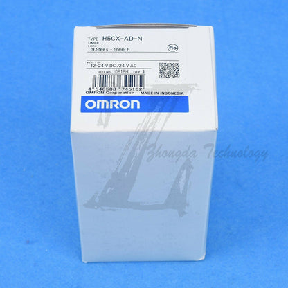New Omron Time Relay H5CX-AD-N 12-24VDC Original Genuine - OMRON