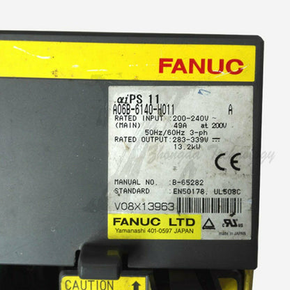 Used fanuc Power Supply Module, 200 V ac A06B-6140-H011 Tested Good - FANUC