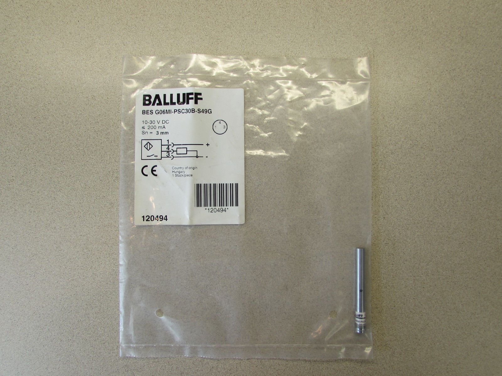 G06MI-PSC30B-S49G - BALLUFF