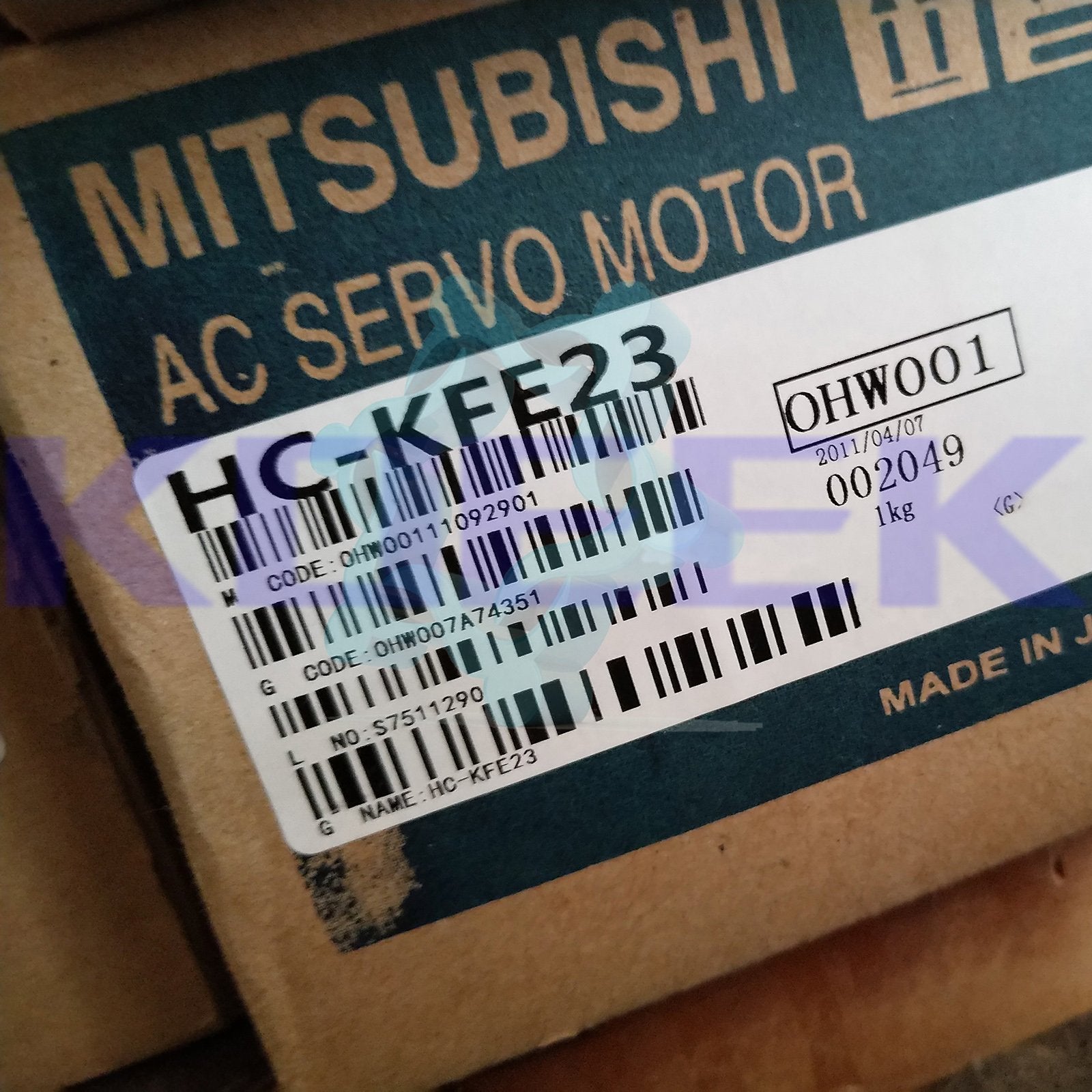 HC-KFE23 - MITSUBISHI