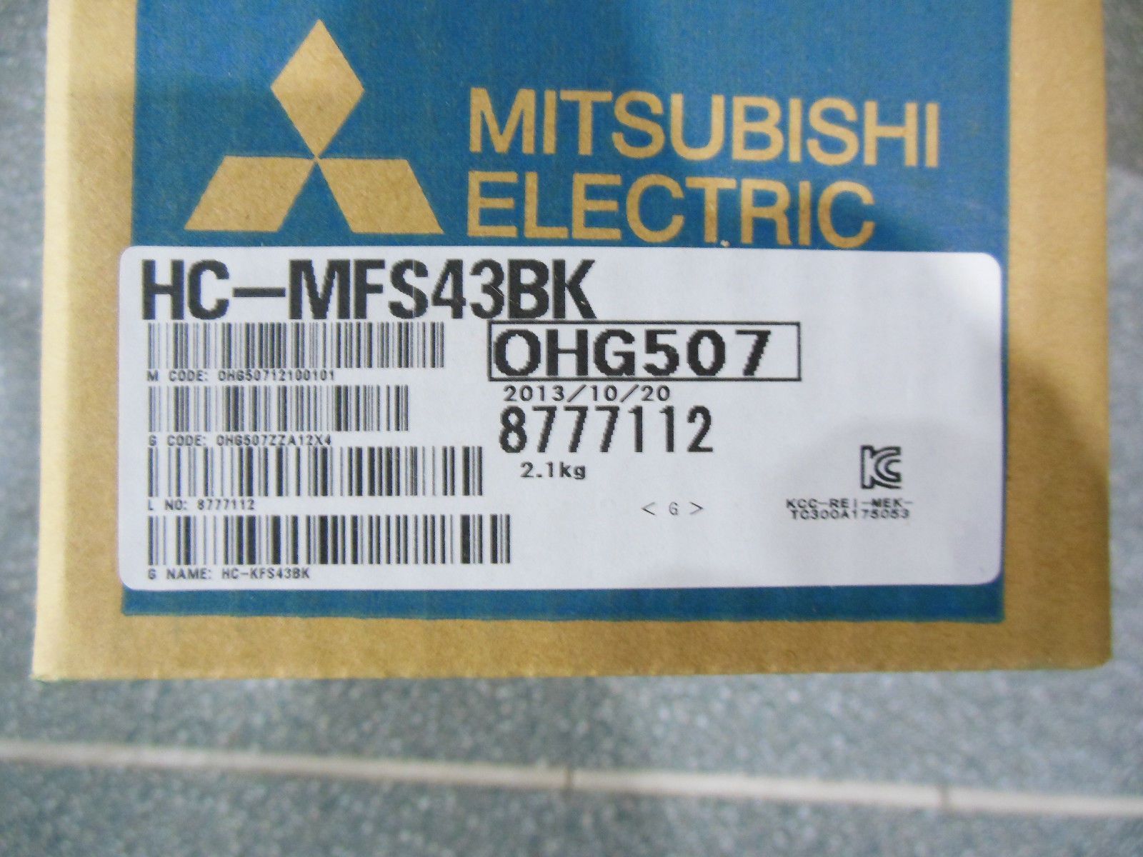 HC-MFS43BK - Mitsubishi