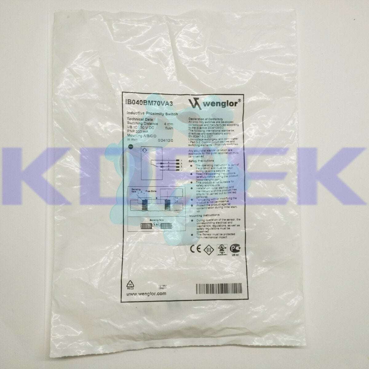 IB040BM70VA3 - Wenglor