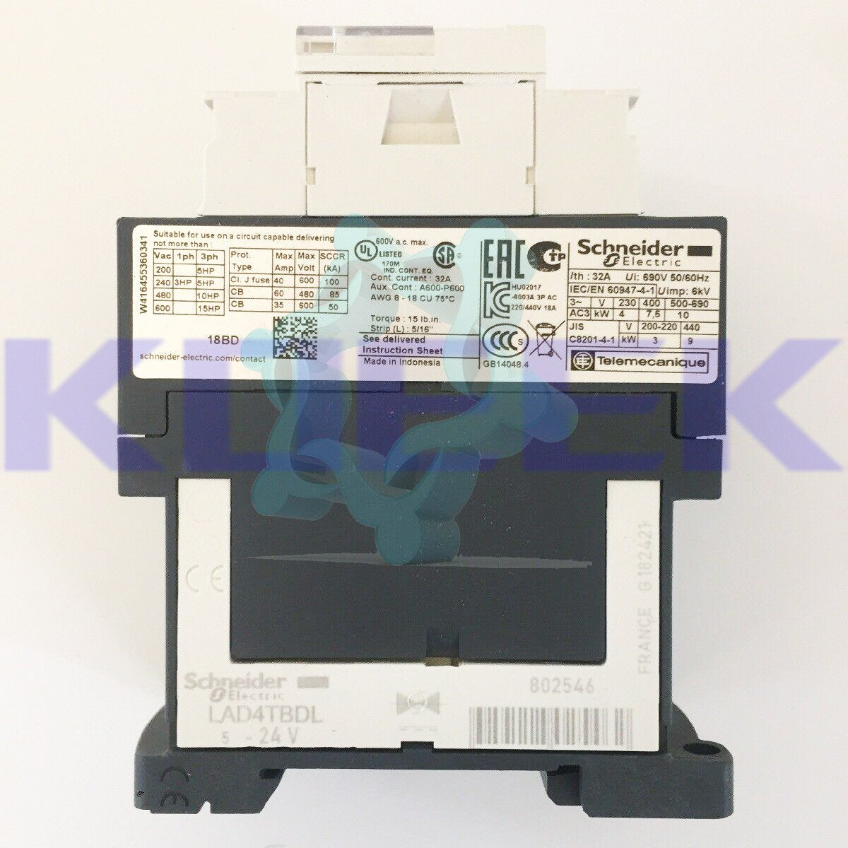 LC1D18BD - SCHNEIDER