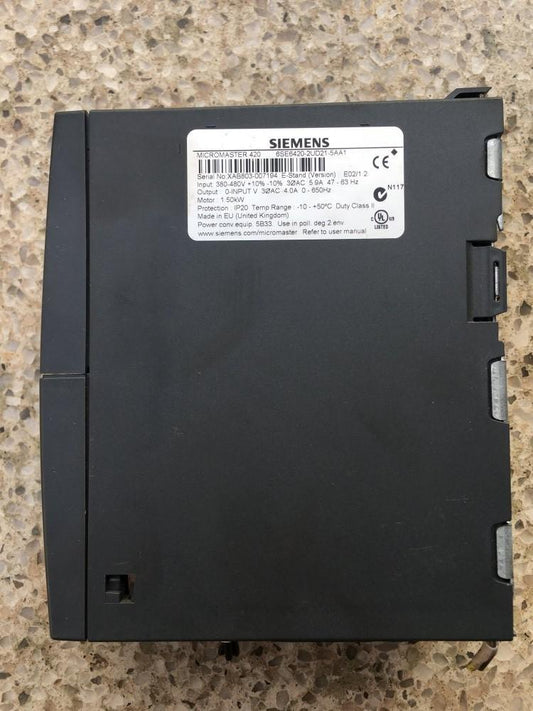 MM420 6SE6420-2UD21-5AA1 - SIEMENS