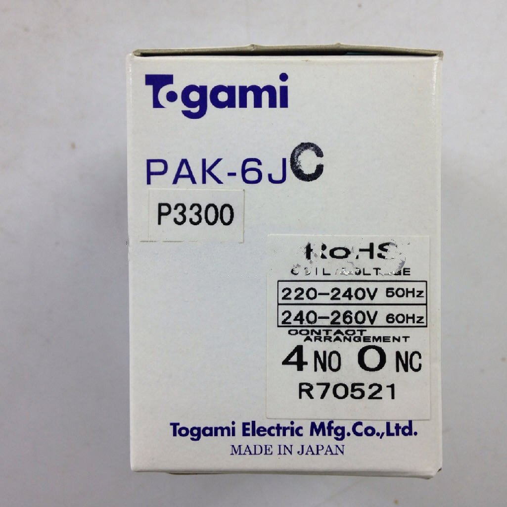 PAK-6JC - TOGAMI-ELECTRIC