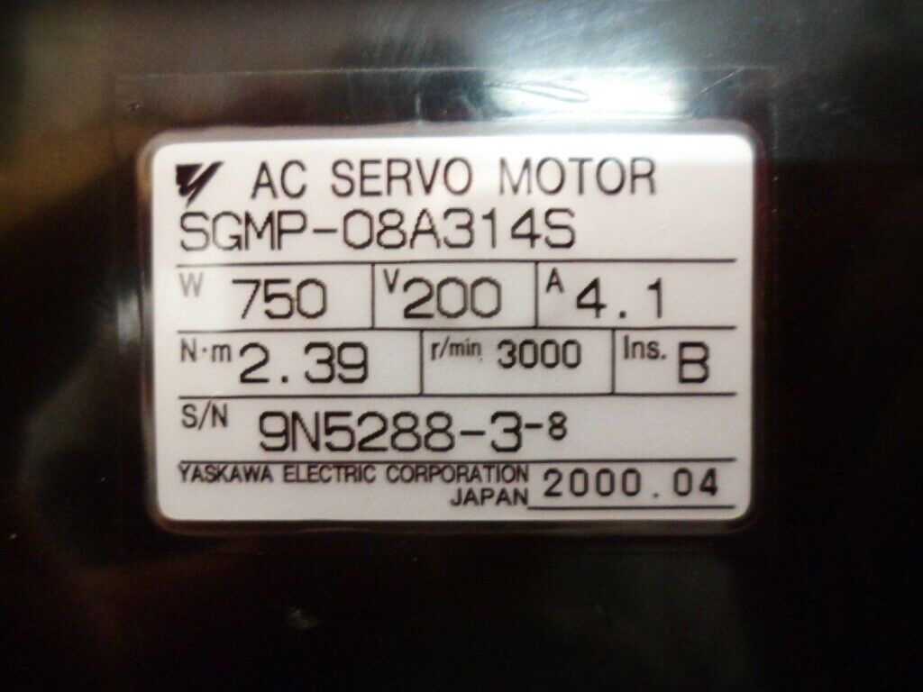 SGMP-08A314S - YASKAWA