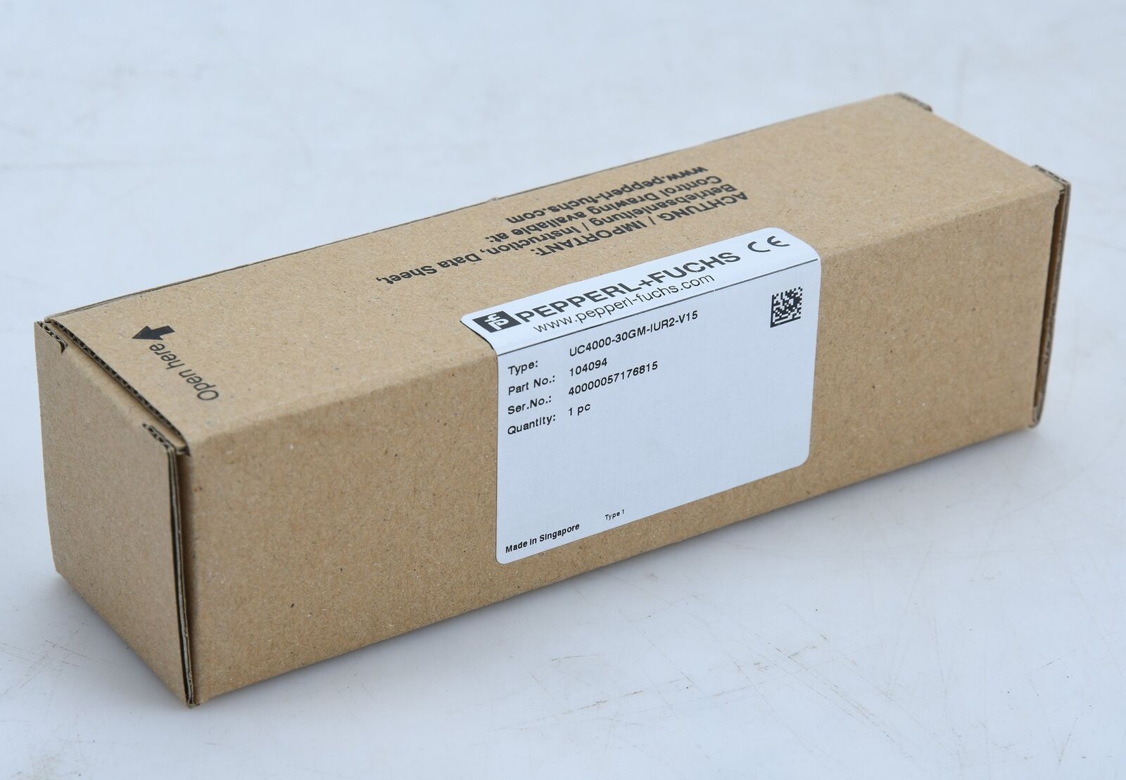UC400030GMIUR2V15 - PEPPERL