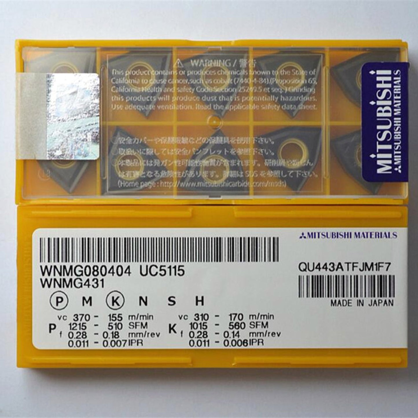 WNMG080408 UC5115 - MITSUBISHI