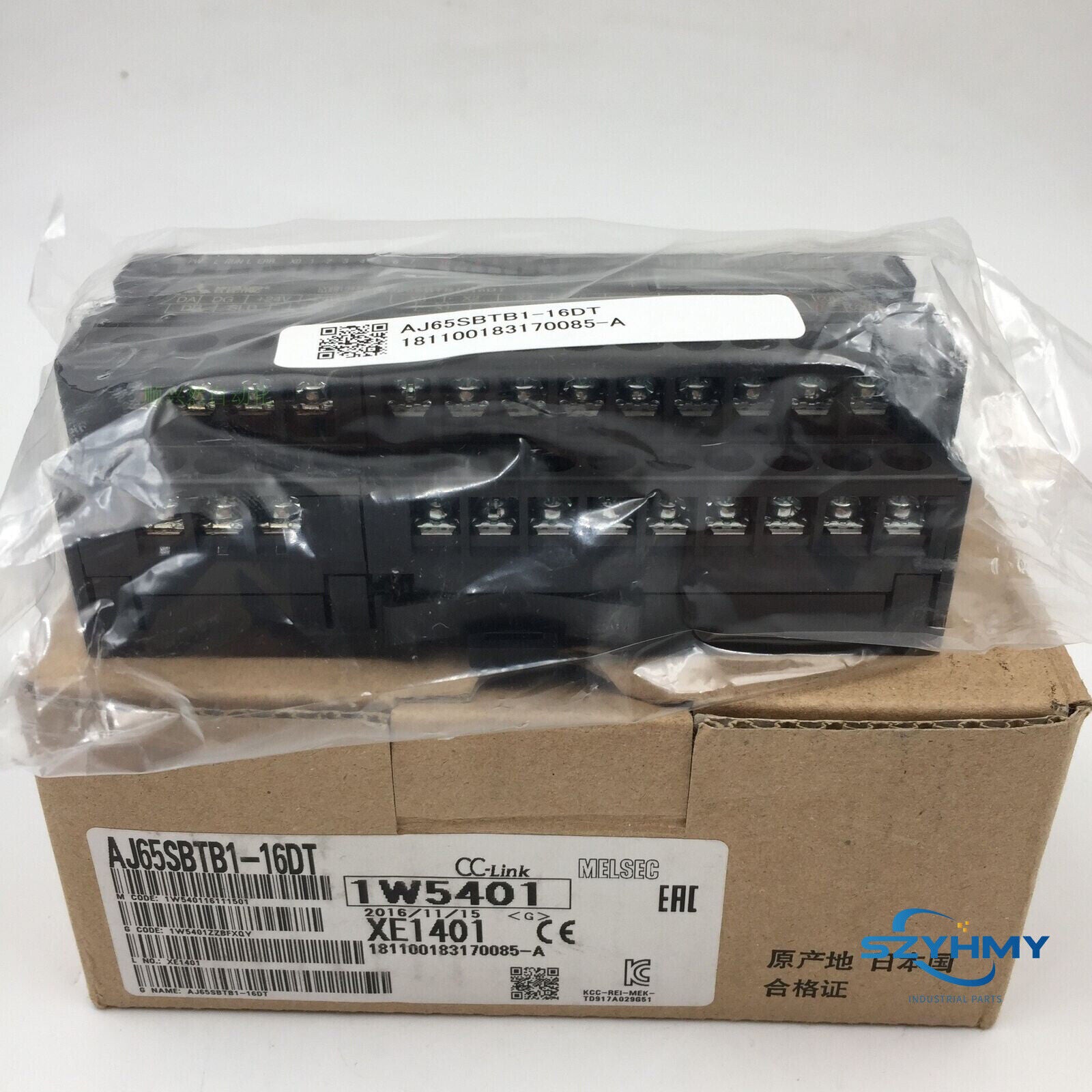 Mitsubishi AJ65SBTB1-16DT PLC Module - 1PC New in Box - MITSUBISHI