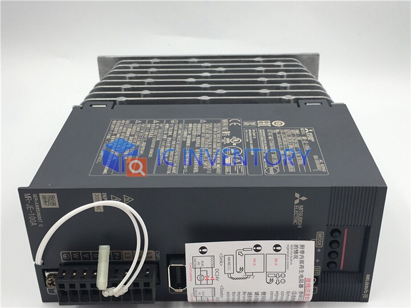Mitsubishi MR-JE-100A Servo Amplifier - Brand New in Box - MITSUBISHI