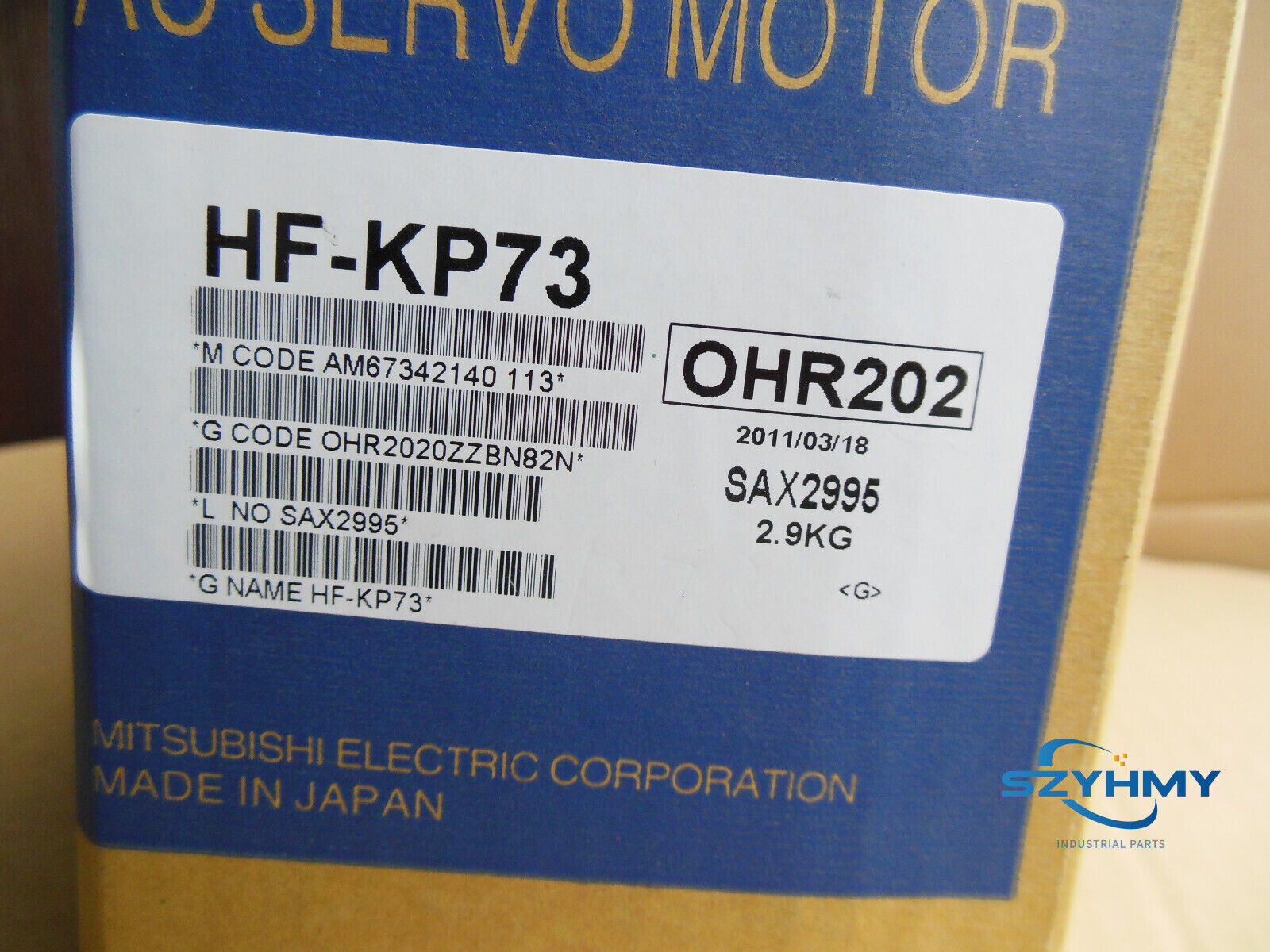 MITSUBISHI HF-KP73 Servo Motor - New In Box - 1PC - MITSUBISHI
