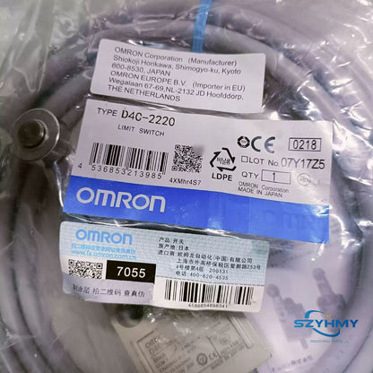 Omron D4C-2220 Limit Switch - 1PC New D4C2220 Model - OMRON