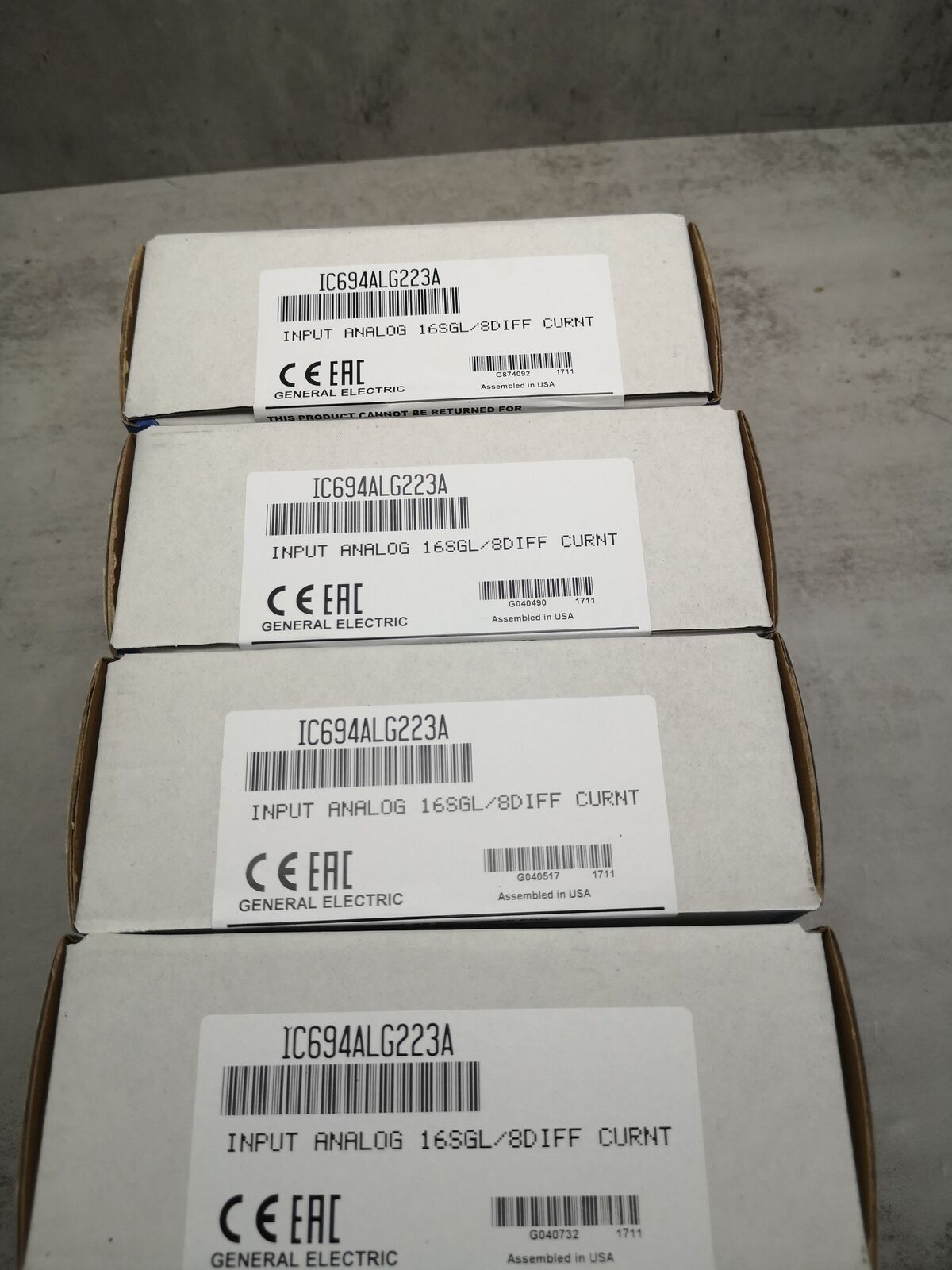 GE FANUC IC694ALG223 Input Analog Module, New in Box - GE
