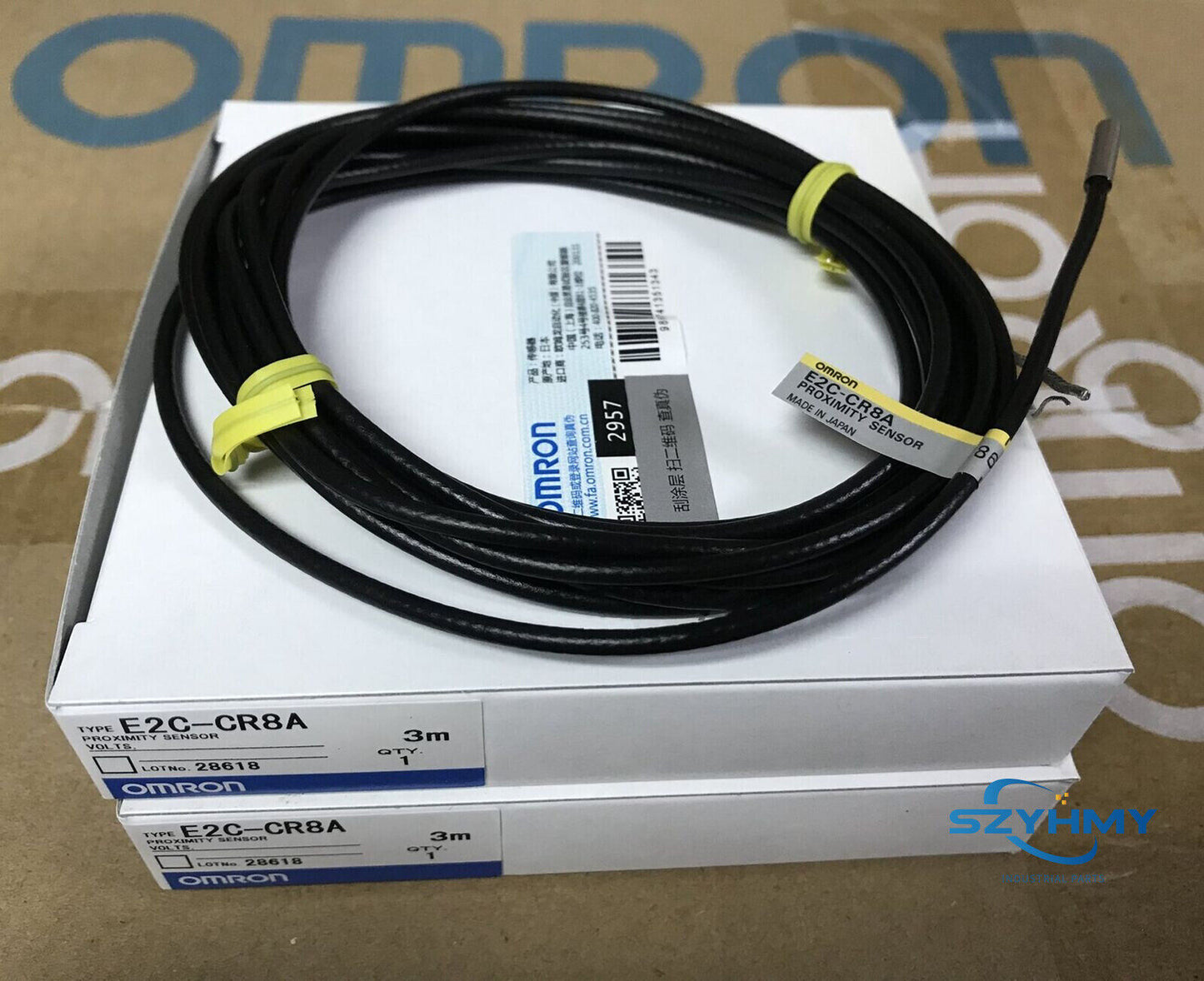Omron E2C-CR8A Proximity Switch - 1 Piece New Sensor - OMRON