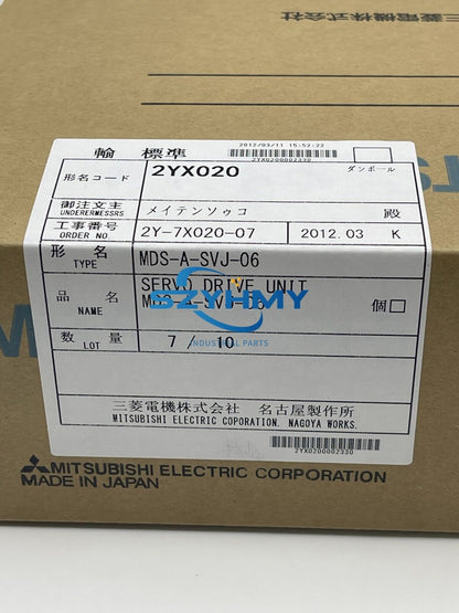 Mitsubishi MDS-A-SVJ-06 AC Servo Drive - New 1PCS - MITSUBISHI