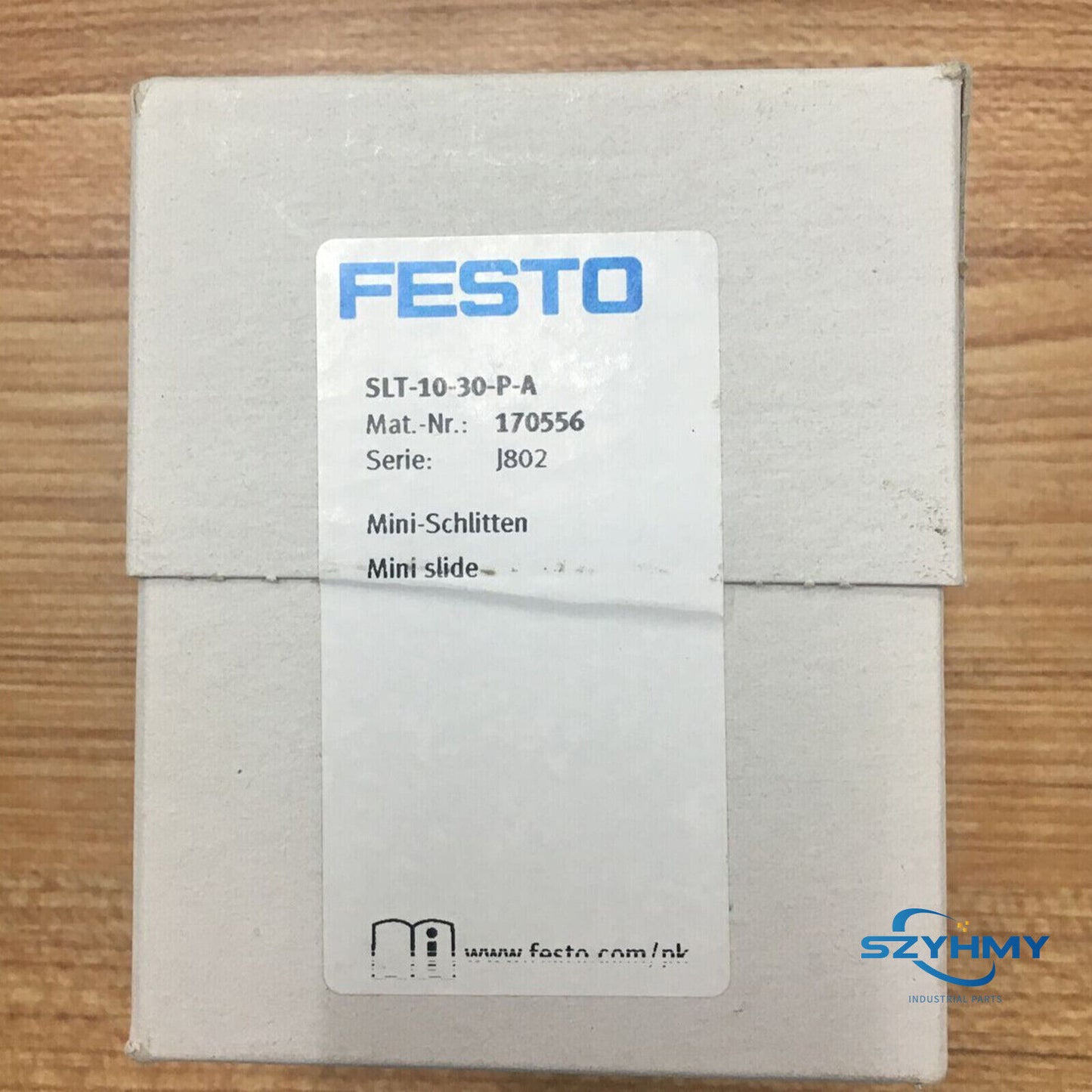 FESTO SLT-10-30-P-A 170556 Slider Cylinder - High Performance - FESTO
