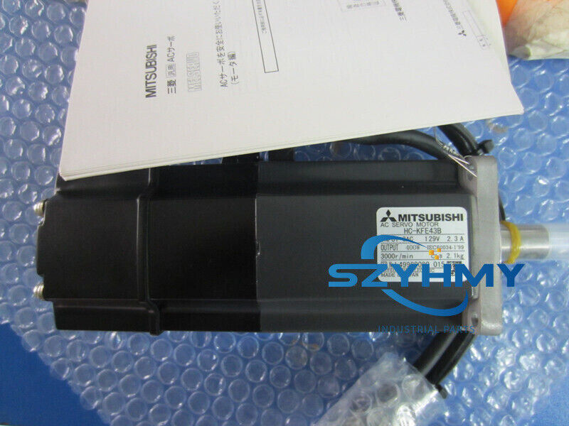 MITSUBISHI HC-KFE43B AC SERVO MOTOR - New in Box - HCKFE43B Model - MITSUBISHI