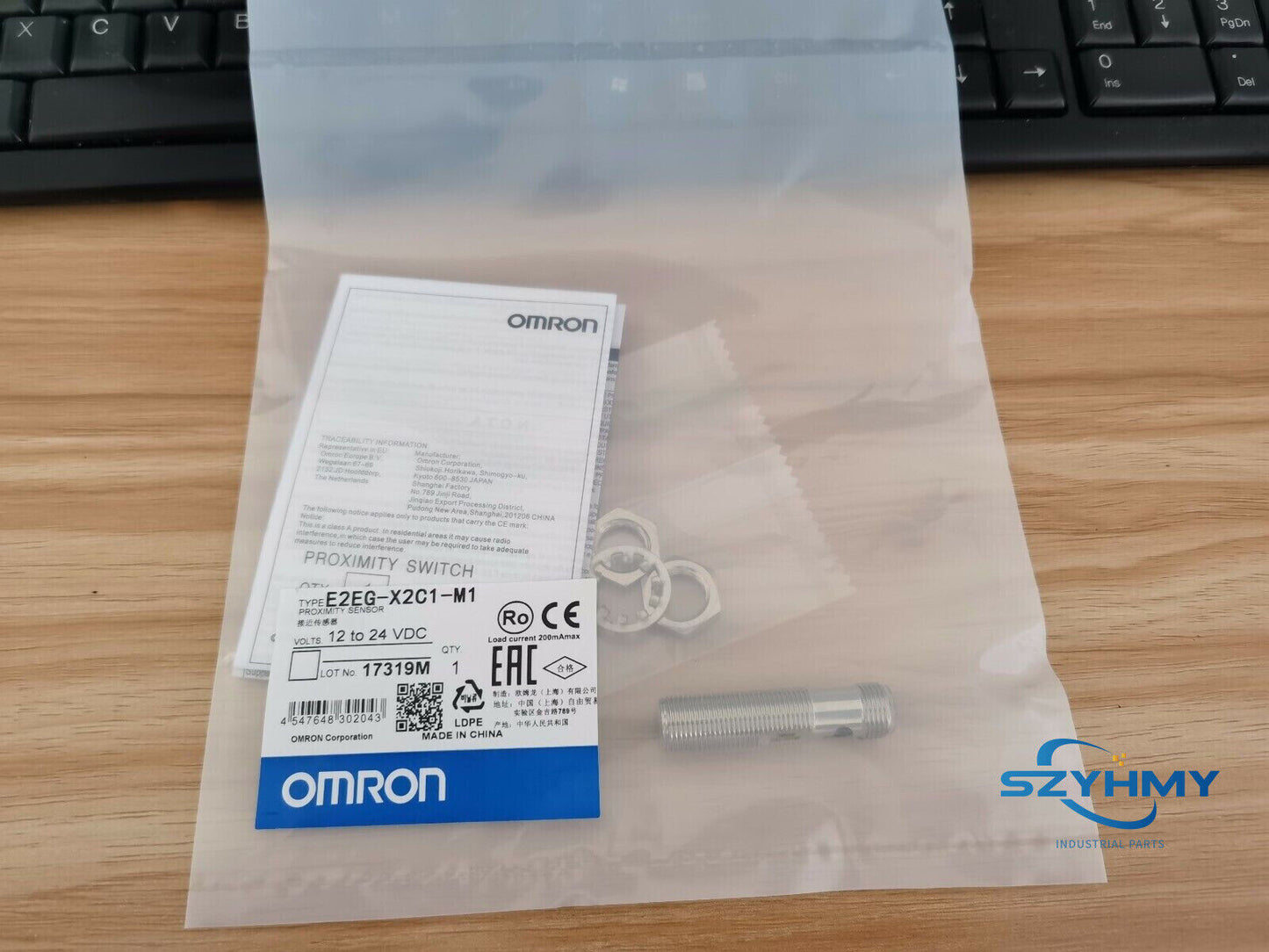 Omron E2EG-X2C1 Proximity Switch - Reliable Detection Sensor - OMRON