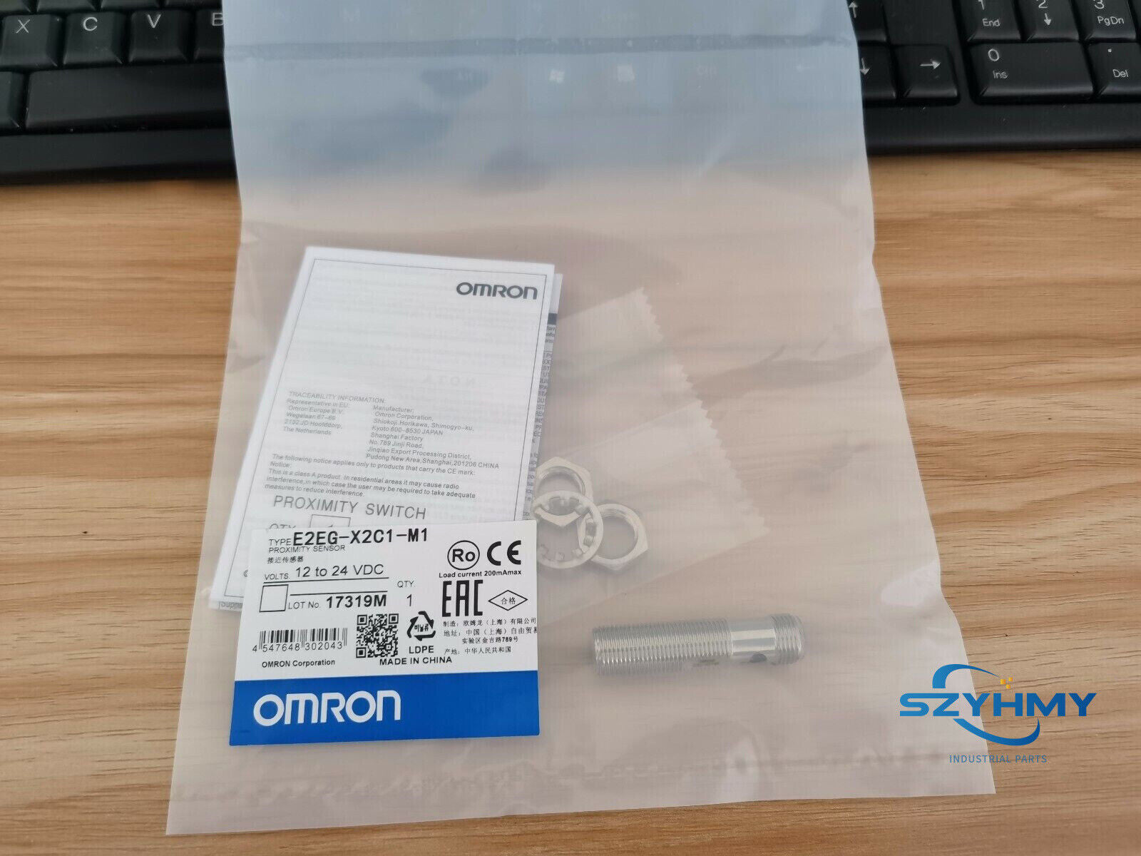 Omron E2EG-X2C1 Proximity Switch - Reliable Detection Sensor - OMRON