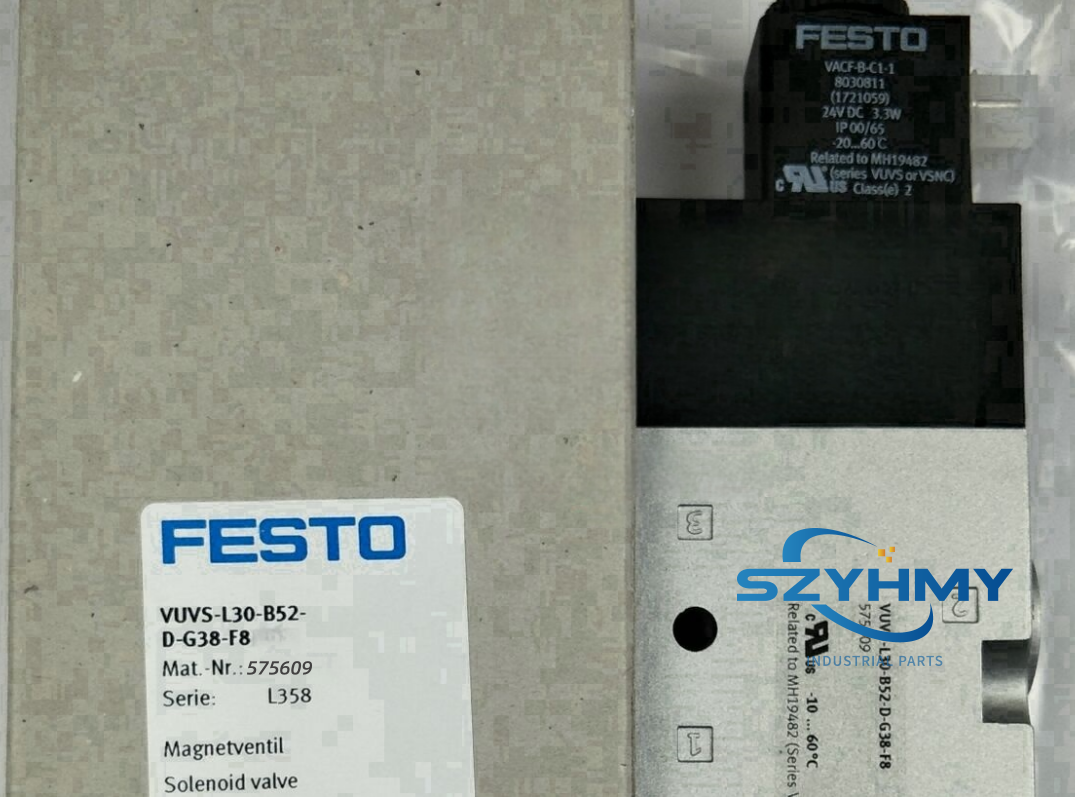 Festo VUVS-L30-B52-D-G38-F8 575609 Solenoid Valve - FESTO