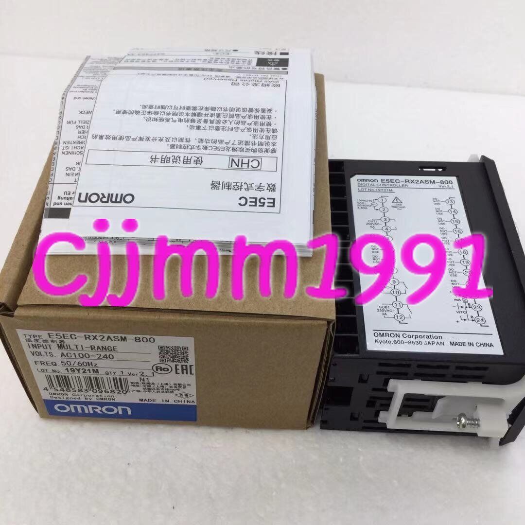 Omron E5EC-RX2ASM-800 Temperature Controller 100-240VAC - OMRON