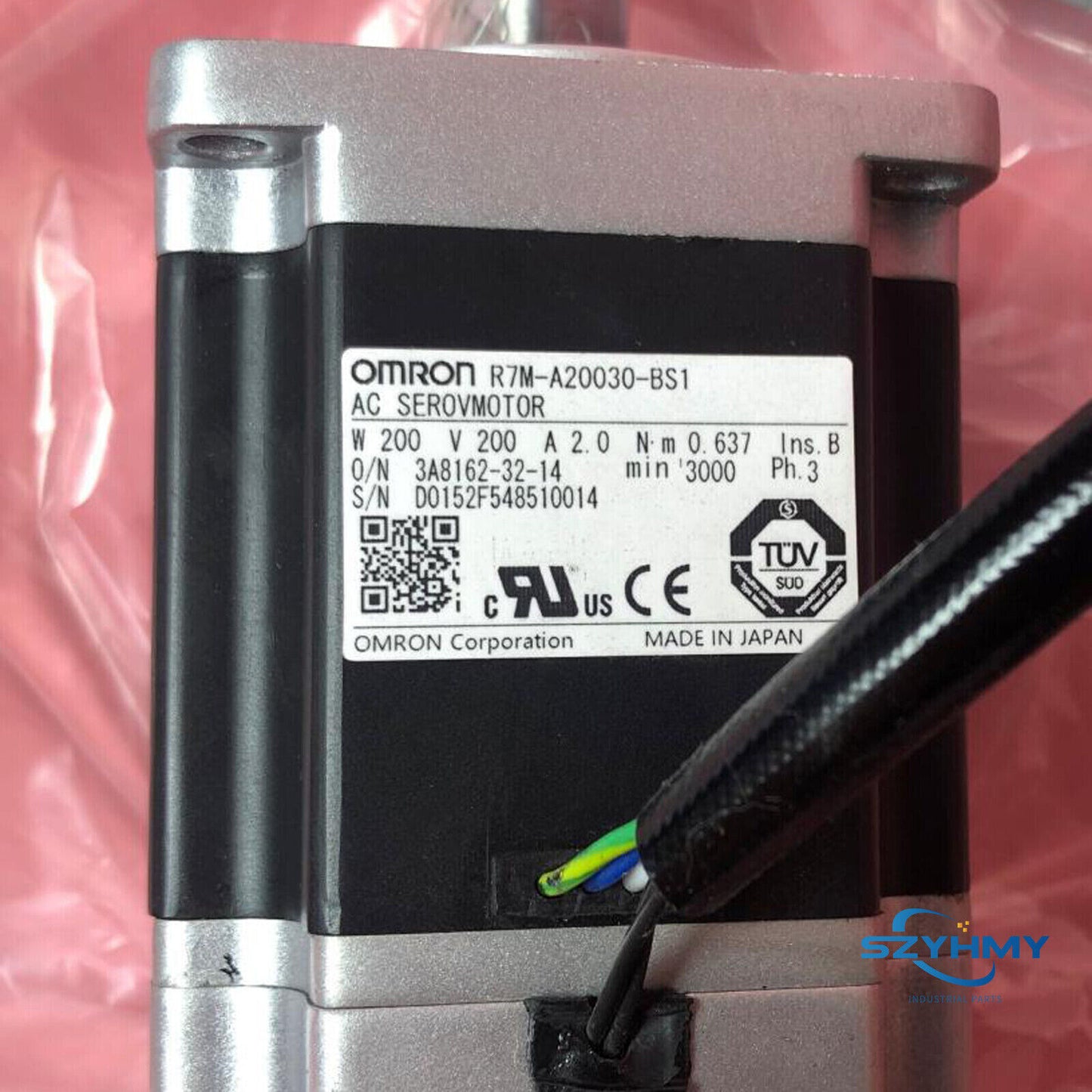 Omron R7M-A20030-BS1 Servo Motor - Brand New in Box - OMRON