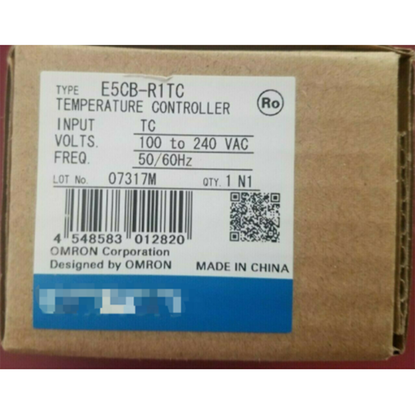 Omron E5CB-R1TC Temperature Controller - Reliable Control Solution - OMRON
