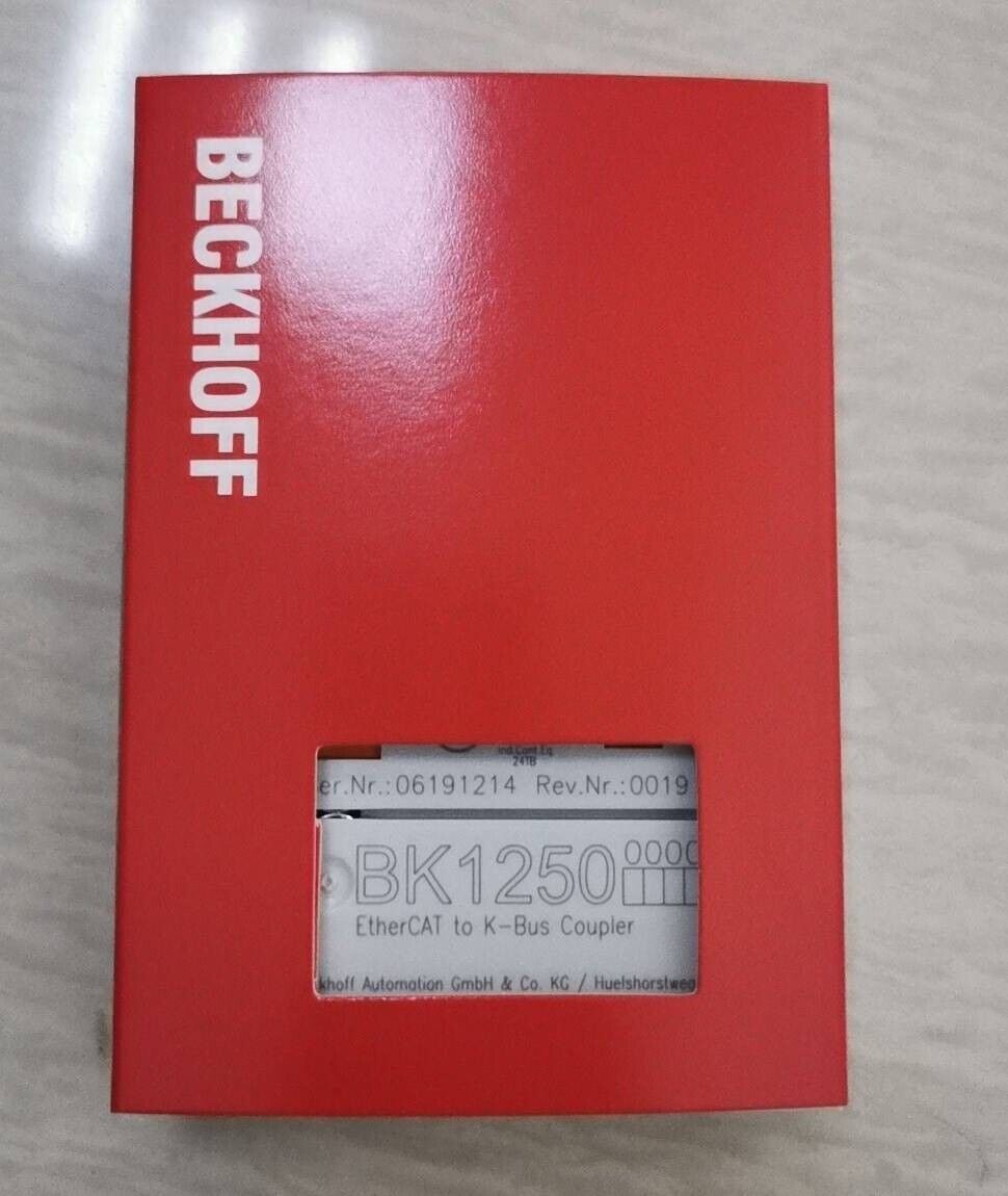 EtherCat Bus Coupler BK1250 - New In Box, Reliable Connectivity - ETHERCAT