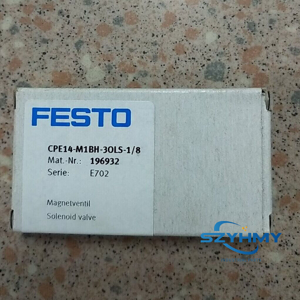 Festo CPE14-M1BH-3OLS-1/8 Solenoid Valve - Model 196932 - FESTO
