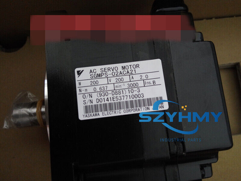 YASKAWA SGMPS-02ACA21 Servo Motor High Performance - YASKAWA