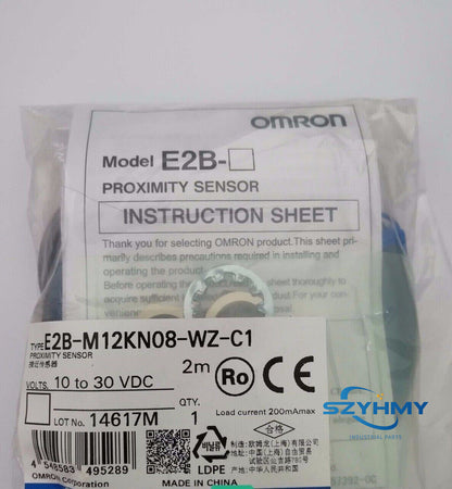 Omron E2B-M12KN08-WZ-C1 Proximity Sensor Switch Cable - New - OMRON