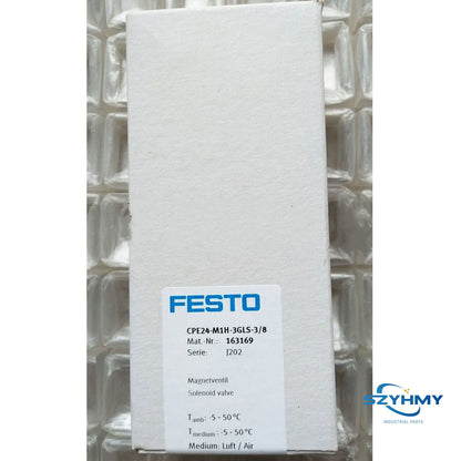 FESTO CPE24-M1H-3GLS-3/8 Solenoid Valve - Reliable Performance - FESTO
