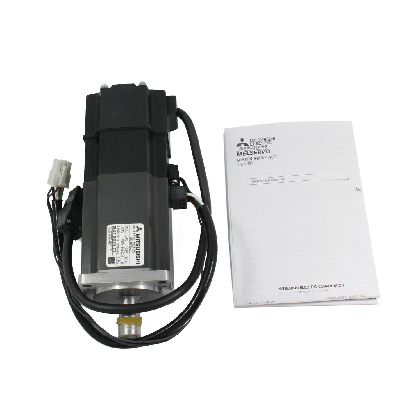 MITSUBISHI HC-KFS43B AC Servo Motor - Brand New in Box - MITSUBISHI