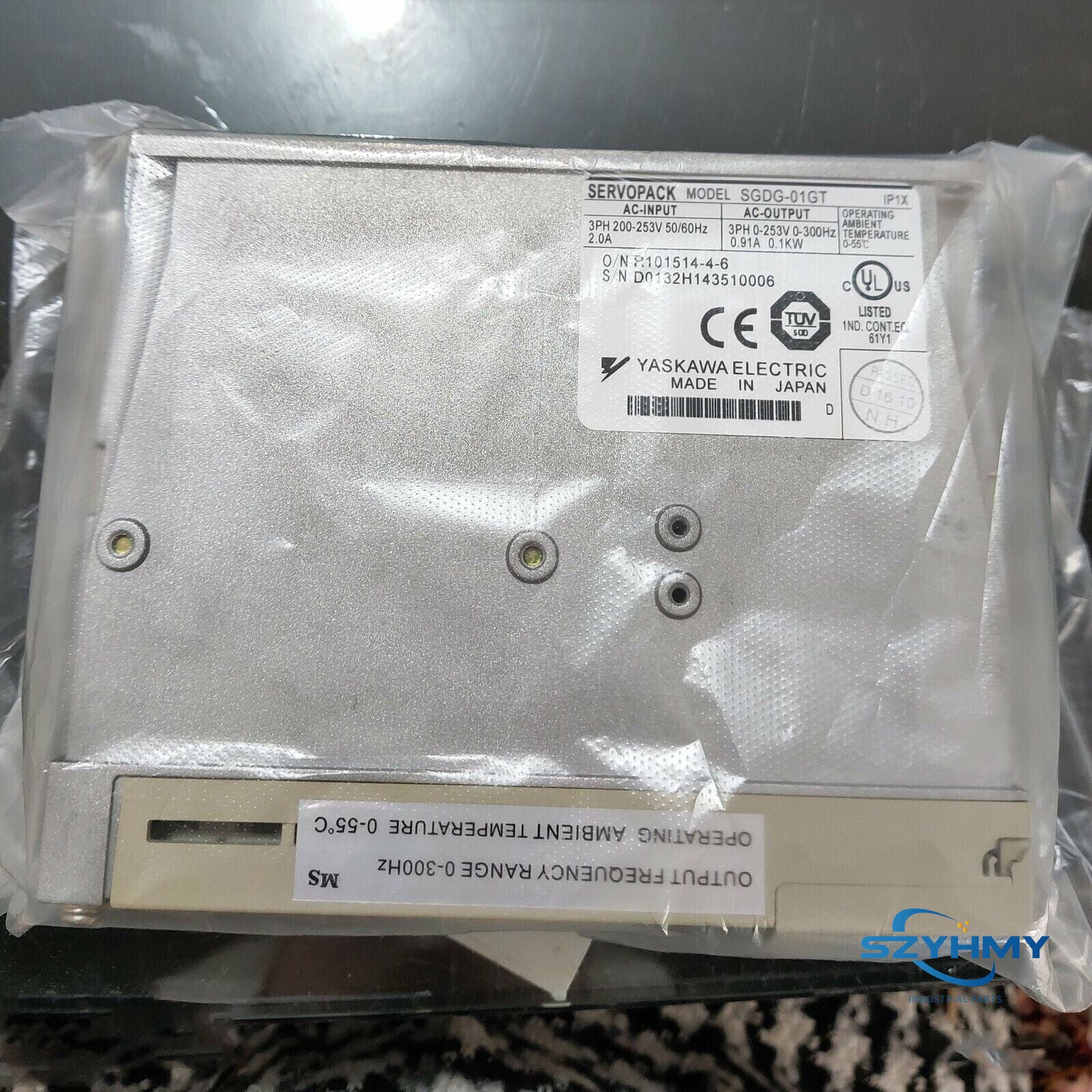 Yaskawa SGDG-01GT Servo Drive - High Performance Precision Control - YASKAWA