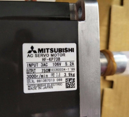 MITSUBISHI HF-KP73B AC SERVO MOTOR - New in Box - MITSUBISHI