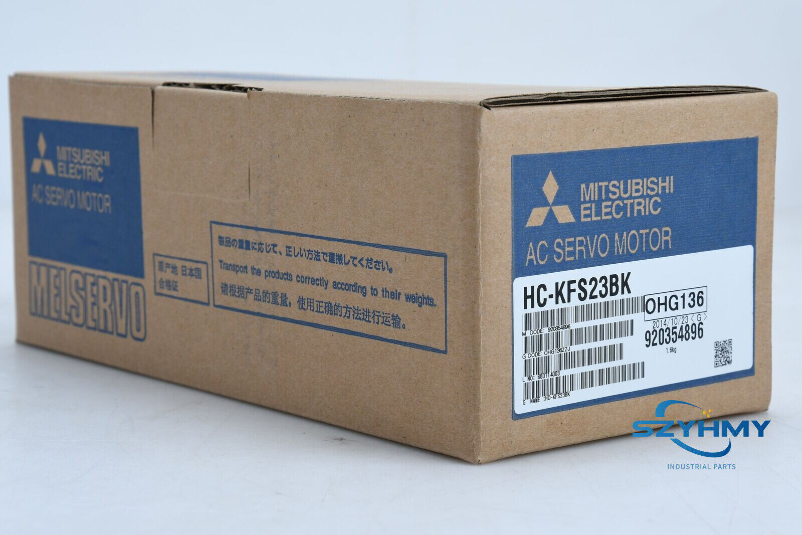 MITSUBISHI HC-KFS23BK AC Servo Motor - Brand New, In Box - MITSUBISHI