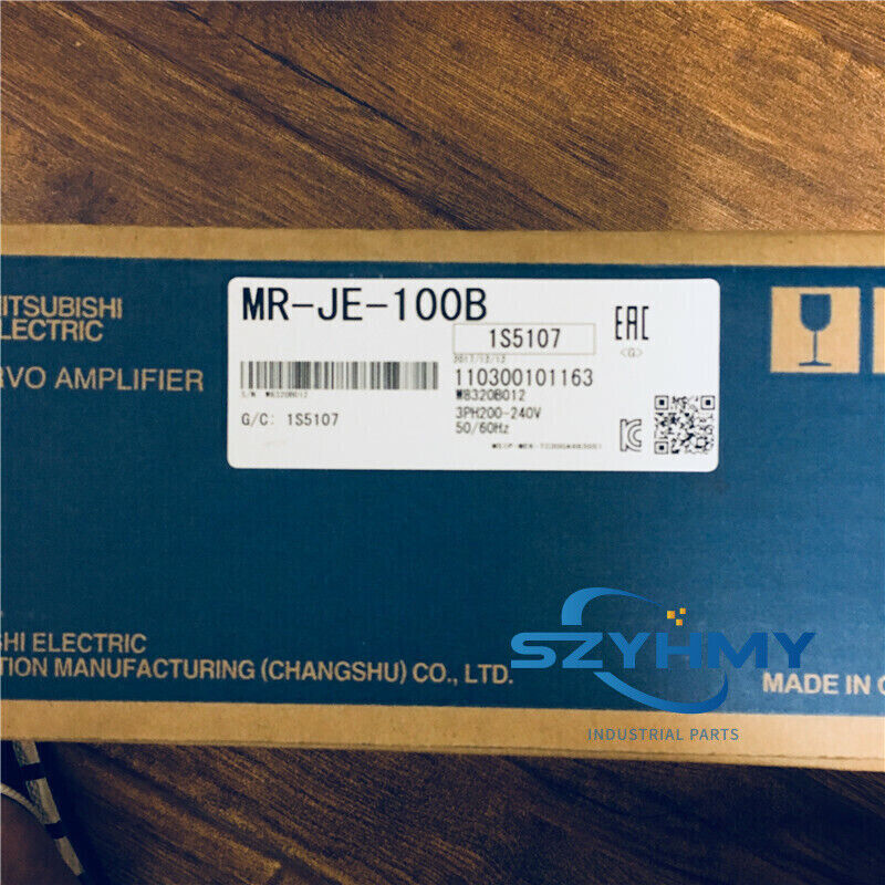 Mitsubishi MR-JE-100B Servo Drive New In Box - MITSUBISHI