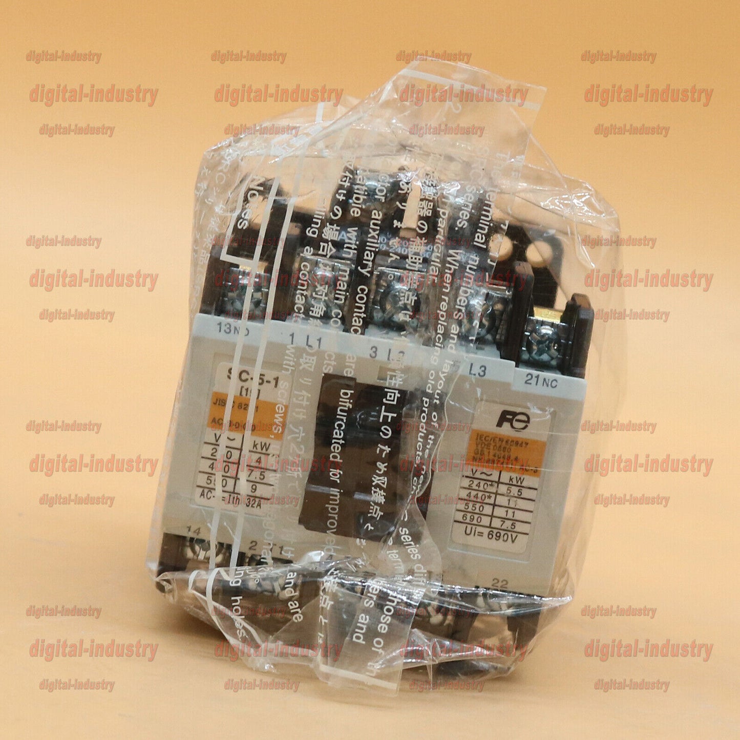 1PS New Fuji SC-5-1 220VAC Magnetic Contactor for Industrial Use - FUJI