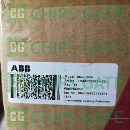 ABB DSQC679 Teach Pendant 3HAC028357-001 - New & Factory Sealed - ABB