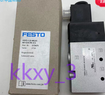 FESTO VUVS-L25-M32C-AD-G14-F8-1C1 Solenoid Valve - New in Box - FESTO