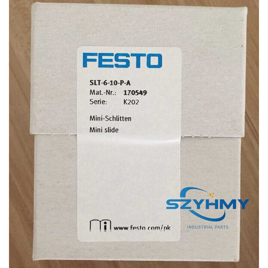 FESTO SLT-6-10-P-A Slide Cylinder - 1PC New, Model 170549 - FESTO