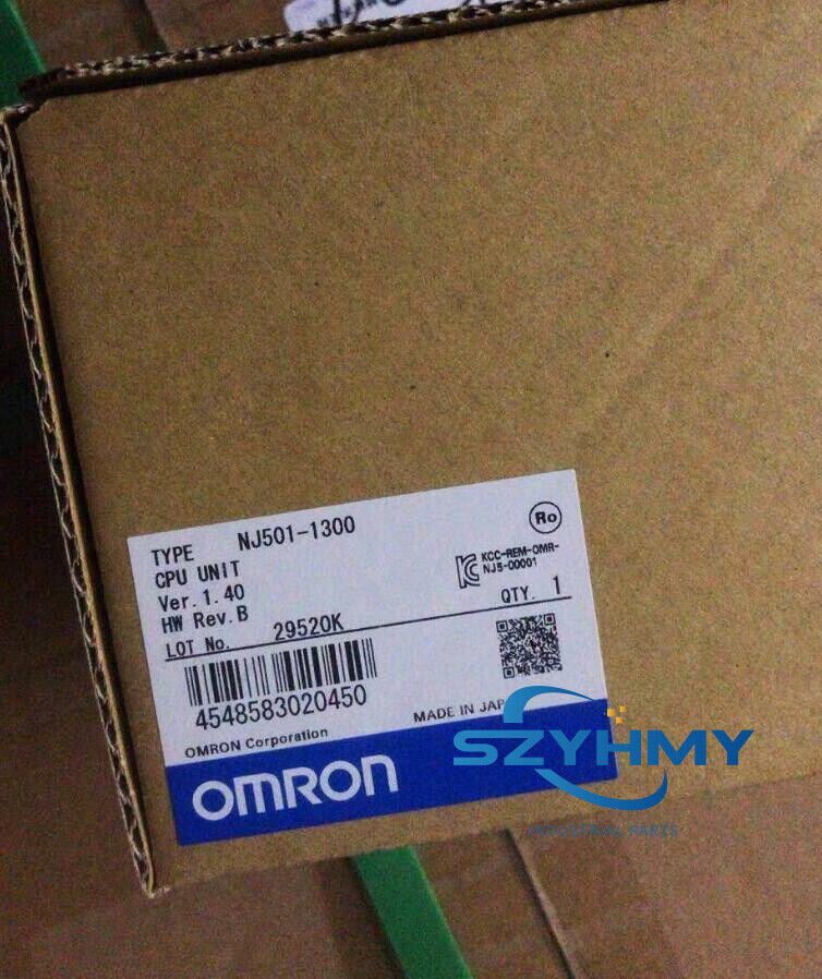 OMRON NJ501-1300 CPU Unit Industrial Controller - OMRON