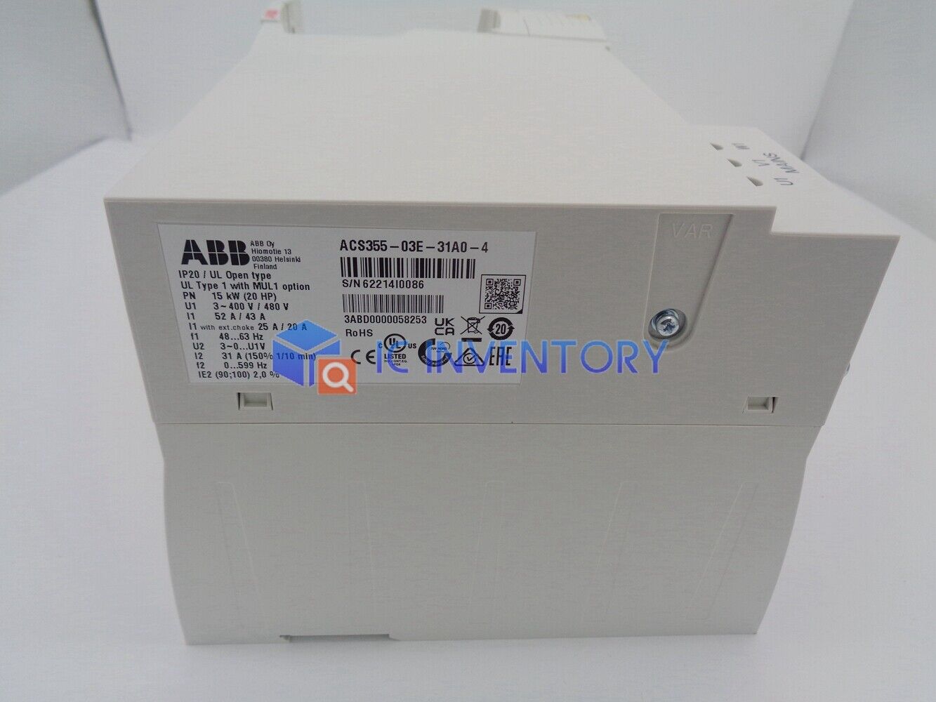 ABB ACS355-03E-31A0-4 Micro Drive Inverter - 1 Piece - ABB