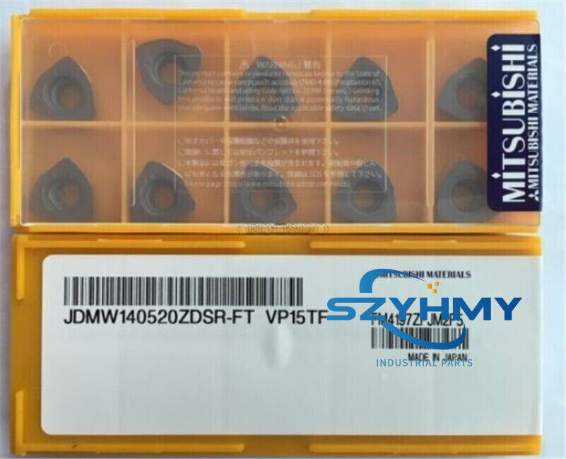 10 Pcs Mitsubishi JDMW140520ZDSR-FT VP15TF Carbide Inserts Set - MITSUBISHI