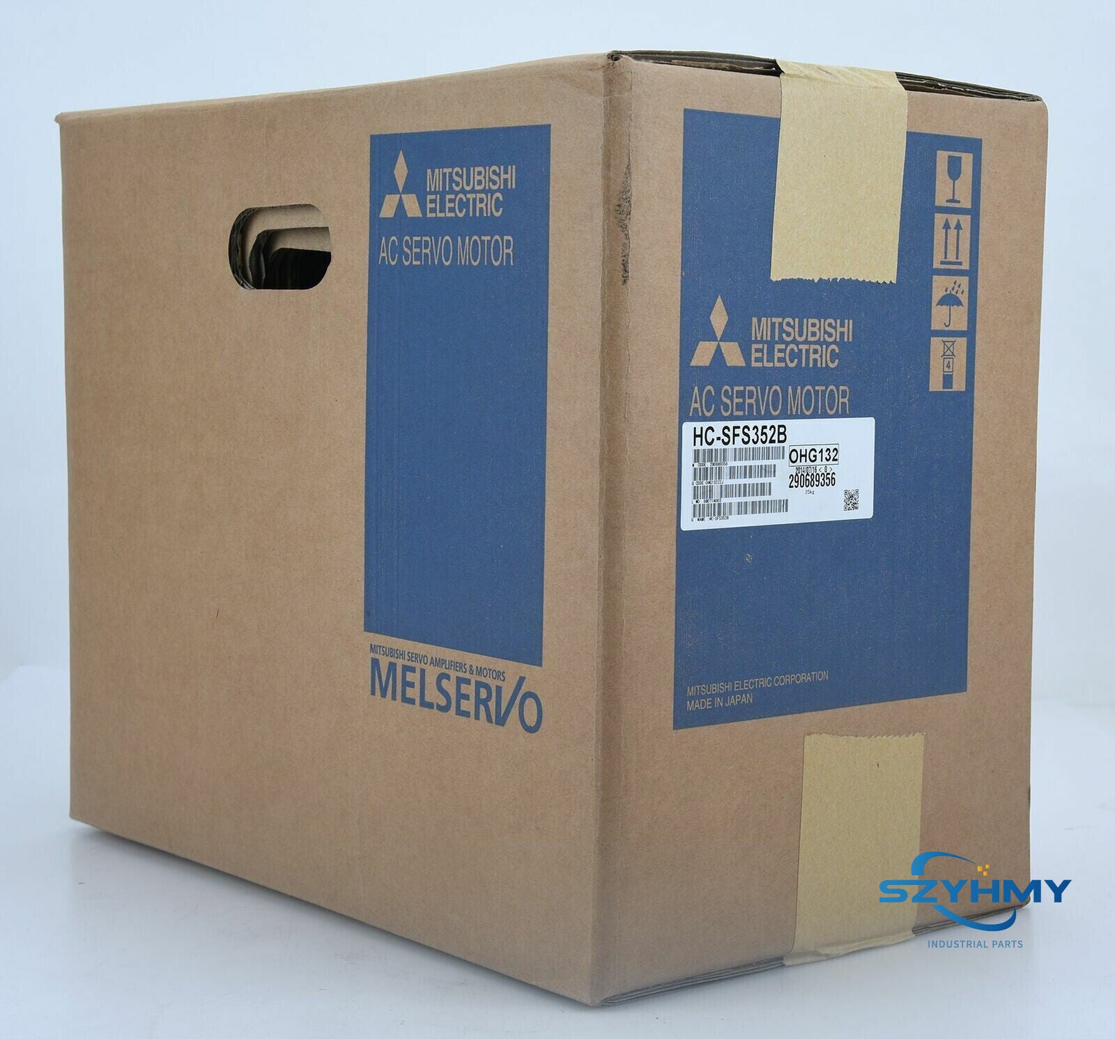 Mitsubishi HC-SFS352B AC Servo Motor - High Precision Performance - MITSUBISHI