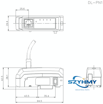 Keyence DL-PN1 Communication Unit - 1PCS New - KEYENCE